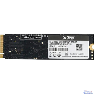 A-DATA SSD 256GB SX6000 Pro PCIe 3.0 x4 ASX6000PNP-256GT-C