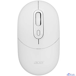 Acer OMR301 [ZL.MCECC.01U] белый оптическая (1600dpi) беспроводная BT/Radio USB (4but)