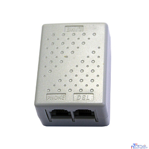 D-Link DSL-30CF/RS Сплиттер ADSL2+ Annex A c телефонным кабелем 12 см