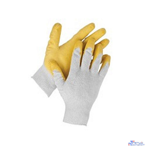 Перчатки STAYER "MASTER" MaxSafe трикотажные, обливная ладонь из латекса, х/б, 13 класс, L-XL, 10 пар [11408-H10]