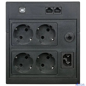 PowerCom Raptor RPT-1500AP LCD ИБП {Line-Interactive, 1500VA/900W, Tower, 4xEURO, LCD, USB} {1107535}
