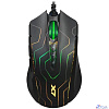 Мышь A4Tech X89 Maze черный оптическая (2400dpi) USB (8but)