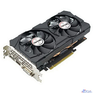 Видеокарта AFOX GTX1660TI 6Gb 192bit GDDR6 DP/DVI/HDMI  ATX Dual Fan (AF1660TI-6144D6H4) RTL