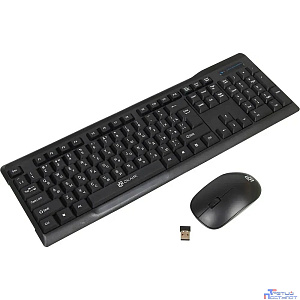 Клавиатура + мышь Oklick 230M  Black, USB, беспроводные [412900]