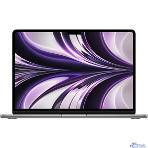 Apple MacBook Air 13-inch Mid 2022 [Z15T0002W/MLXX3] (КЛАВ.РУС.ГРАВ.) Space Gray 13.6" Liquid Retina {(2560x1600) M2 8C CPU 10C GPU/8GB/512GB SSD/рекоменд.переходник 11007065}