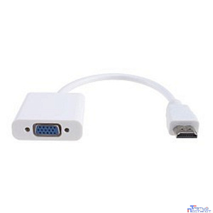 VCOM CG558 Кабель-переходник HDMI(M) -> VGA(F) [6937510858736]