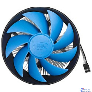 Cooler Deepcool GAMMA ARCHER {Soc-1150/1155/1156/AM2+/AM3+/FM1/FM2, 3pin, 21dB, Al, 95W, 301g, clamp}