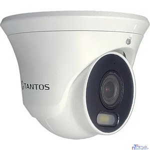 Видеокамера Tantos TSi-Ee50FPN IP видеокамера уличная цилиндрическая с LED подсветкой белого цвета, пятимегапиксельная