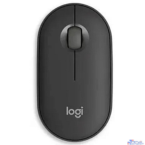 Мышь Logitech Pebble 2 M350S графитовый оптическая (4000dpi) silent беспроводная BT USB для ноутбука (2but)
