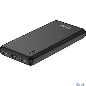Мобильный аккумулятор Cactus CS-PBFSAA-10000 10000mAh 4.5A USB-A/2xUSB-C черный