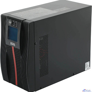 PowerCom Macan MAC-2000 ИБП {On-Line, 2000VA/2000W, Tower, IEC, LCD, Serial+USB, SNMPslot, подкл. доп. батарей} (1034862)