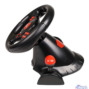 Dialog Игровой руль GW-230VR Dialog Fast Drive - вибро, 2педали+рычаг, PC USB/PS4&3/XB1&360/Android/Switch