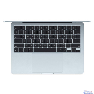 Apple MacBook Air 13-inch 2025 [MC6T4HN/A] (КЛАВ.РУС.ГРАВ.) Sky Blue 13.6" Liquid Retina {(2560x1600) M4 10C CPU 8C GPU/16GB/256GB SSD/рекоменд.переходник 11007065} (A3240)
