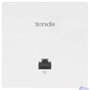 TENDA W12 Настенная гигабитная точка доступа, 2,4/5 ГГц, до 1167 Мбит/с, антенны 2 x 4дБи, PoE, 1 x1 Гбит/с+1 x1 Гбит/с(PoE), цвет белый
