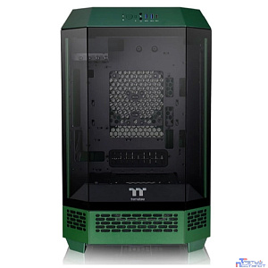 Корпус Thermaltake The Tower 300 Racing Green зеленый без БП miniITX 7x120mm 5x140mm 2xUSB3.0 audio bott PSU