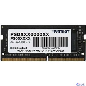 Patriot DDR4 SODIMM 8GB 3200MHz PSD48G320081S