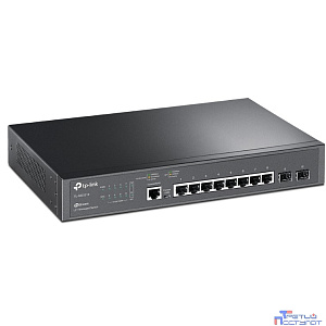 TP-Link SG3210 Управляемый коммутатор JetStream уровня 2+ с 8 гигабитными портами RJ45 и 2 портами SFP