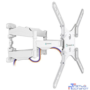 ONKRON M5 White Для телевизоров диагональю 32"-60" Максимальная нагрузка: 36,4 кг VESA: 100x100, 200x100, 200x200, 200x300, 200x400, 300x300, 400x200, 400x300, 400x400 мм