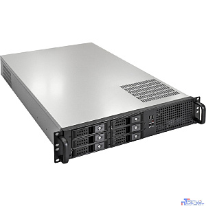 Exegate EX264268RUS Серверный корпус Exegate Pro 2U660-HS06 <RM 19",  высота 2U, глубина 660, без БП, 6xHotSwap, USB>