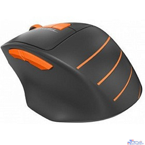 A-4Tech Мышь Fstyler FG30S ORANGE серый/оранжевый оптическая (2000dpi) беспроводная USB