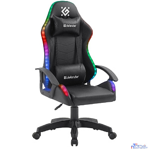 Игровое кресло Factor X RGB,Черный,класс 2,PU DEFENDER