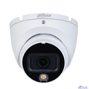 DAHUA DH-HAC-HDW1500TLMP-IL-A-0360B-S2 Уличная турельная HDCVI-видеокамера с интеллектуальной двойной подсветкой 5Мп, объектив 3.6мм, ИК 20м, LED 20м, IP67, корпус: металл