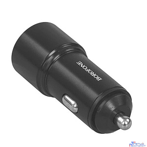 BOROFONE BZ19B/ Авто ЗУ/ QC 3.0/ 2 USB/ Выход: 36W/ черный