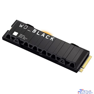 Твердотельный накопитель/ WD SSD Black SN850X, 2.0TB, M.2(22x80mm), NVMe, PCIe 4.0 x4, 3D TLC, R/W 7300/6600MB/s, IOPs 1 200 000/1 100 000, TBW 1200, DWPD 0.3, with Heat Spreader (12 мес.)