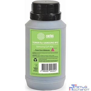 Тонер Cactus CS-TSG3M-45 пурпурный флакон 45гр. для принтера Samsung CLP Universal