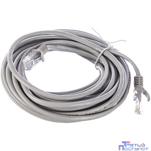 Cablexpert Патч-корд UTP PP12-7.5M кат.5e, 7.5м, литой, многожильный (серый)