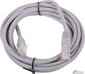 Telecom Патч-корд UTP кат.5е 10м серый [NA102--10M] [6242755317567]