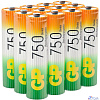 GP ReEnergy 75AAAHC AA, емкость 750 мАч (75AAAHCRGY-2CRCB2) (12шт. в уп-ке)
