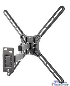 Kromax CORBEL-7 черный 22"-65" макс.30кг настенный поворот и наклон