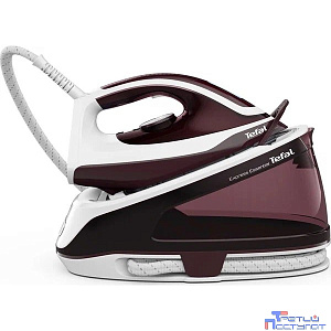 Парогенератор, TEFAL, SV6120E0, Мощность 2200 Вт, Давление пара 5,5 бар, Паровой удар 320 г/мин, Подача пара 120 г/мин, Резервуар для воды 1,4 л, Вишневый