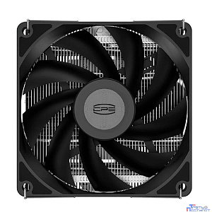 Кулер для процессора/ CPU Cooler PCCooler S815I Low profile (125W, 4pin PWM, 37mm, Al/Cu, 4x6mm, 1x75mm, 51.42 CFM, 39dBA, 2000~4000 RPM, S: LGA115X/20XX/1200/1700/1851 AMD3/AMD4, silver) (RC400-37)