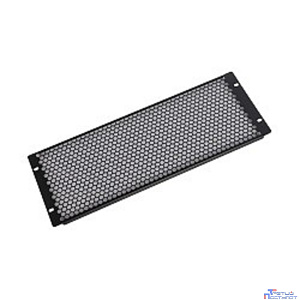 ЦМО Фальшпанель в шкаф 19" 5U перфорированная, цвет черный (ФП-5.4-9005)