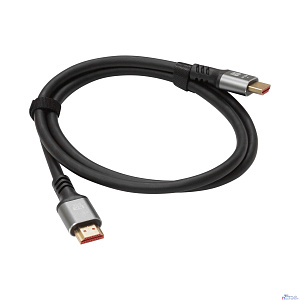Bion Кабель HDMI v2.1, 19M/19M, 3D, 8K UHD, экран, 1 м, черный [BXP-HDMIV21-1M]