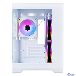 1STPLAYER MEGAVIEW MV5-TP ARGB White / mATX / 3x120mm ARGB fans / MV5-TP-WH-2FC7R-W-1FC7-W