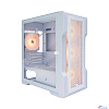 1STPLAYER Корпус TRILOBITE T3 White / mATX, TG / 4x 120mm LED fans inc. / T3-WH-4F1-W