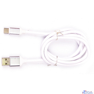 Harper Силиконовый Кабель для зарядки и синхронизации USB - USB type-C , SCH-730 white (1м, способны заряжать устройства до 2х ампер)