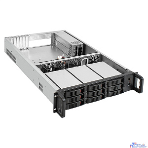 Exegate EX296235RUS Серверная платформа ExeGate Pro 2U650-HS09 <RM 19", высота 2U, глубина 650, Redundant БП Chicony 2x550W, 9xHotSwap, 2*USB>