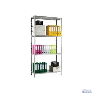 Стеллаж MS 200KD/100x60/4 (Размеры внешние (ВхШхГ) 2000х1000х600 мм, 4 полки, с разборной стойкой) [S24099246402]