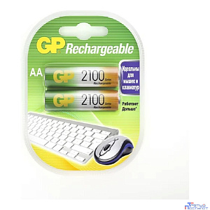 GP ReEnergy 210AAHC AA, емкость 2100 мАч (210AAHCRGY-2CRCB2) (2 шт. в уп-ке)  аккумулятор