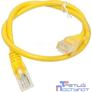 Патч-корд Lanmaster UTP LAN-PC45/U5E-2.0-YL вилка RJ-45-вилка RJ-45 кат.5е 2м желтый LSZH (уп.:1шт)