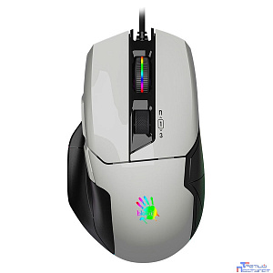 Мышь A4Tech Bloody W70 Max белый/черный оптическая (10000dpi) USB (10but)