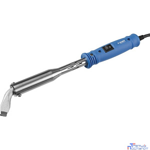 ЗУБР Паяльник "ПРОФЕССИОНАЛ", с выключателем, пластмассовой рукояткой и долговечным жалом, 200Вт, клин [55301-200]