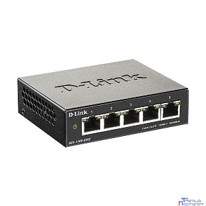 D-Link DGS-1100-05V2/A1A Настраиваемый L2 коммутатор с 5 портами 10/100/1000Base-T