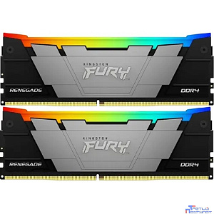 Память оперативная/ Kingston 32GB3600MT/s DDR4 CL16DIMM (Kit of 2)1Gx8 FURYRenegadeRGB