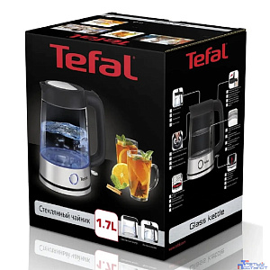 TEFAL KI750D30 Стеклянный чайник, 1.7л, 2400Вт