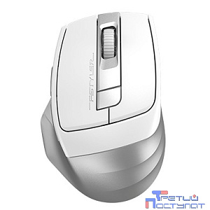 Мышь A4Tech Fstyler FB35C белый оптическая (2400dpi) беспроводная BT/Radio USB (6but) (1583840)